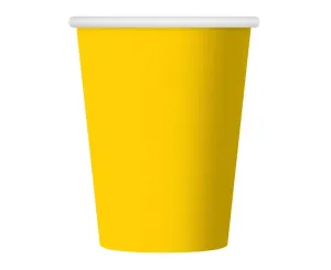 Godan Papírové sklenice - Žluté, 250 ml