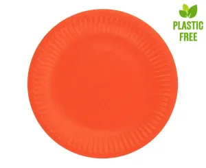 Godan Papírové talíře - červené 18 cm