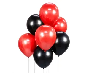 Godan Balónová kytice - červeno-černá 7 ks