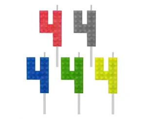 Godan Narozeninová svíčka Lego - 4