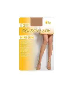 Golden Lady Mini Sun 8 den A'2 2-pack podkolenky, UNI, nero/černá #2264403