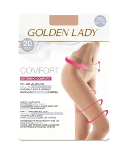 Golden Lady Comfort 20 den punčochové kalhoty, 3-M, melon/odc.beżowego #2267075