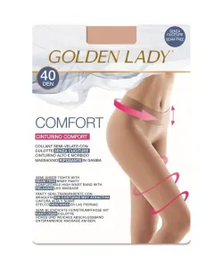 Golden Lady Comfort 40 den punčochové kalhoty, 5-XL, melon/odc.beżowego