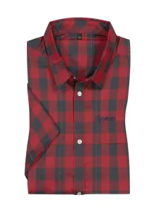 Nadměrná velikost: Gonso, Funkční košile s krátkým rukávem pro outdoorové aktivity červená #4814686