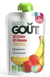 Good Gout BIO Jahoda s banánem (120 g)