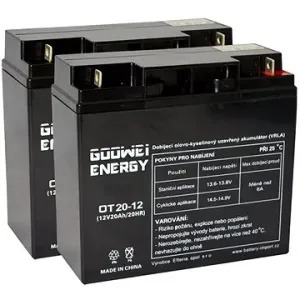GOOWEI RBC7 - Battery replacement kit