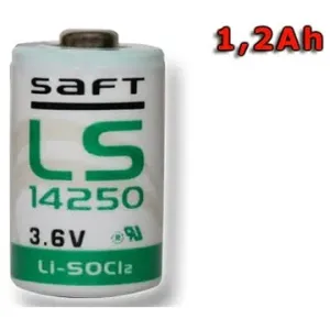 SAFT LS14250 STD, lithiový článek 3.6V, 1200mAh
