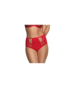 Gorsenia K 498 Paradise červená, kalhotky brazilky, L, červená