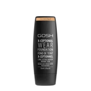 GOSH COPENHAGEN X-ceptional Wear Make-up tekutý make-up - 19 Chestnut  35 ml