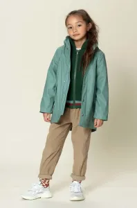 Dětská nepromokavá bunda Gosoaky SNAKE PIT tyrkysová barva
