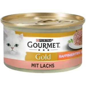 Výhodné balení Gourmet Gold Raffiniertes Ragout 4 x 12 ks (48 x 85 g) - Tuňák