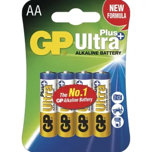 GP Alkalická baterie GP Ultra Plus LR6 (AA), blistr 1017214000