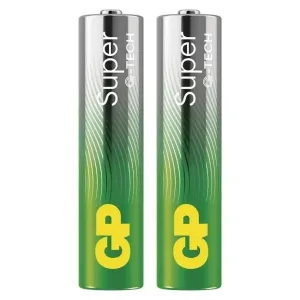 EMOS Alkalická baterie GP Super AAA (LR03), 2ks B01102