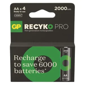 Nabíjecí baterie GP ReCyko Pro Professional AA (HR6), 4 ks #5706933