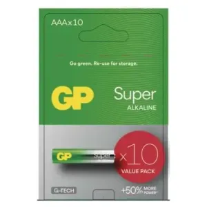 Alkalická baterie GP Super AAA (LR03) #5592577