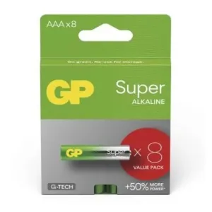 Alkalická baterie GP Super AAA (LR03) #5596651