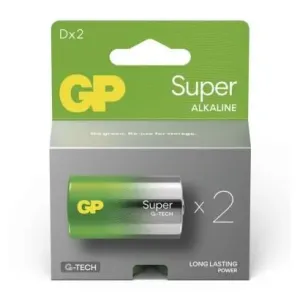 Alkalická baterie GP Super D (LR20) #5543802