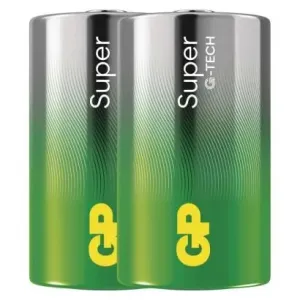 Alkalická baterie GP Super D (LR20) #5667461