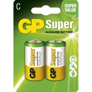 Alkalická baterie GP Super C (LR14), 2 ks #53184
