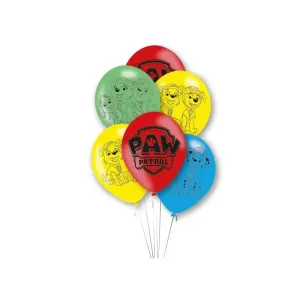 9914242 GRABO Set latexových balonů - Paw Patrol, 30cm (6ks)