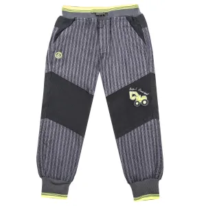 Chlapecké outdoorové kalhoty - GRACE B-84271, šedá/ signální pas Barva: Šedá, Velikost: 86