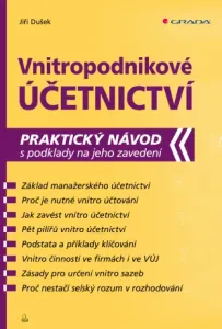 Vnitropodnikové účetnictví - Jiří Dušek - e-kniha