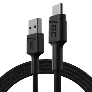 Green Cell kabel GC PowerStream USB-A - USB-C 120cm Ultra Charge, QC 3.0 KABGC22