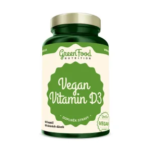 GreenFood Nutrition Vegan Vitamin D3 60 kapslí