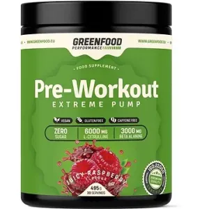 GreenFood Nutrition Performance Pre-Workout 495g