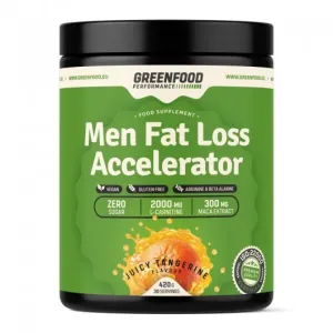 GreenFood Nutrition Performance Mens Fat Loss Accelerator Juicy mango 420g