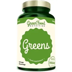 GreenFood Nutrition Greens 120 kapslí