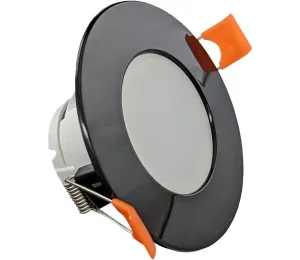 Greenlux LED Koupelnové podhledové svítidlo LED/8W/230V 4000K IP65 černá #4202399