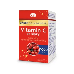 GreenSwan GS Vitamin C 1000 mg se šípky 100 + 30 tbl
