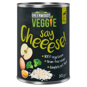 Greenwoods Veggie se zrnitým čerstvým sýrem, vejcem, jablkem a brokolicí 24 x 375 g