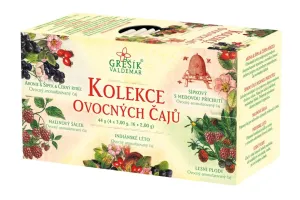 Valdemar Grešík Grešík Kolekce ovocných čajů 5 x 4 n.s