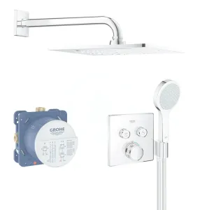 GROHE Grohtherm SmartControl Sprchový set Perfect s podomítkovým termostatem, 2 proudy, chrom 34742000