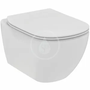 IDEAL STANDARD Tesi Závěsné WC se sedátkem SoftClose, RimLS+, bílá T536001