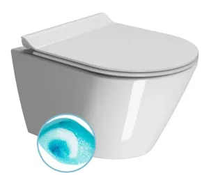 KUBE X závěsná WC mísa, Swirlflush, 50x36 cm, bílá ExtraGlaze 941611
