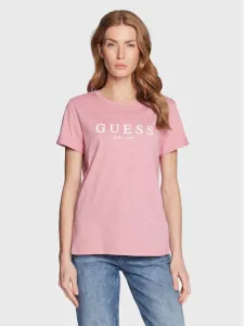 Guess dámské růžové tričko #3849872