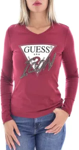 Guess dámské tričko Barva: G5B7 BEET JUICE RED, Velikost: S