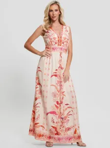 Guess dámské květované šaty - XS (P643)