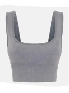 Guess dámský šedý top - M/L (G9F3)