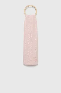 Dětský šátek z vlněné směsi Guess růžová barva, s aplikací