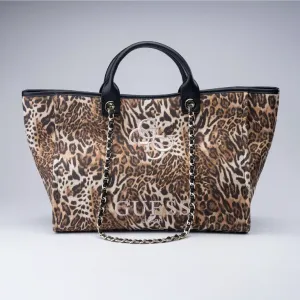 Guess canvas printed bag one #6067527