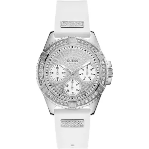 Guess dámské stříbrné hodinky - UNI (WHI)