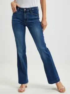 Guess Sexy Boot Jeans Modrá
