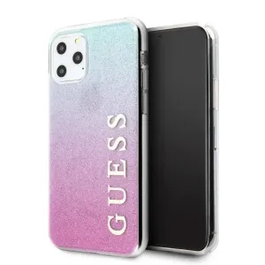 Kryt Guess iPhone 11 Pro Max pink blue hard case Glitter Gradient (GUHCN65PCUGLPBL)