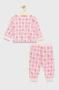 Dětské pyžamo Guess růžová barva, s potiskem #2018153