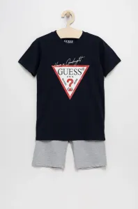 Dětské pyžamo Guess tmavomodrá barva, s potiskem #2018491