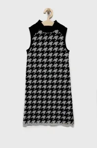 Dívčí šaty Guess černá barva, midi #4414497